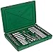 SK 94547 47 Piece 3/8-Inch Drive 6 Point Standard and Deep Socket Set with 20 Piece 1/4-Inch to 7/8-Inch and 24 Piece 6-Millimeter to 19-Millimeter Assortments