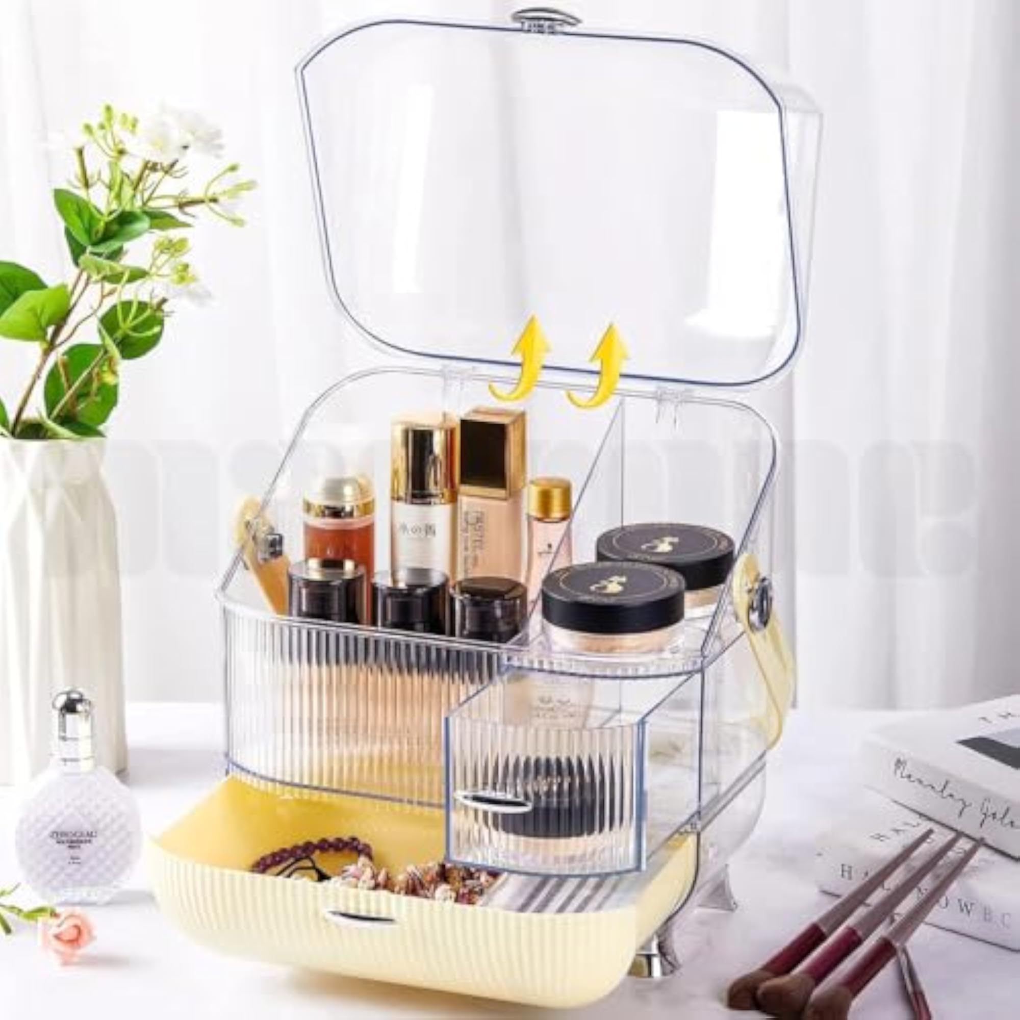 Makeup Organizer, Skincare Holder Bathroom Counter Organizer