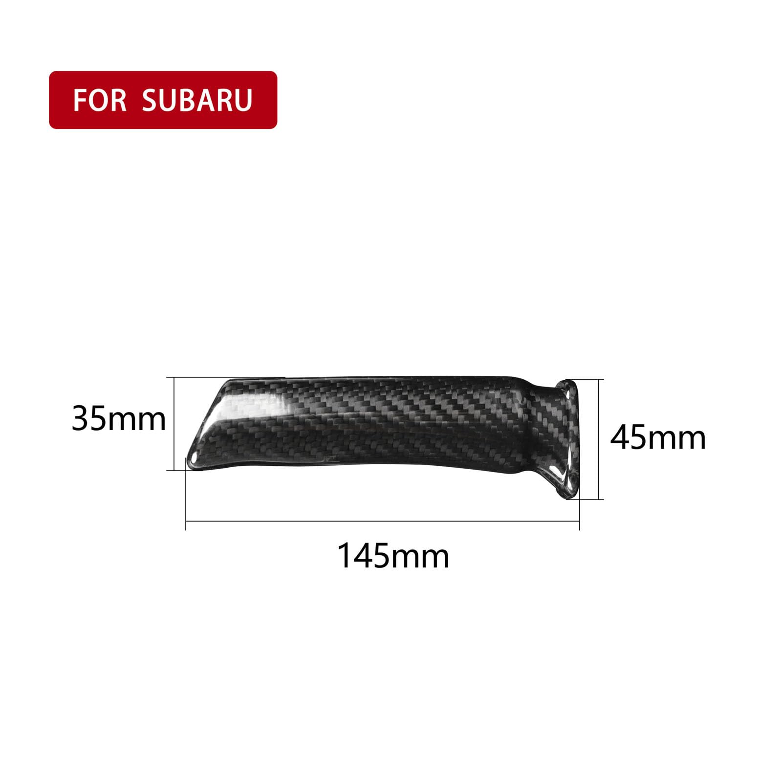 Osłona hamulca ręcznego z włókna węglowego do Subaru BRZ Toyota 86 Scion FR-S