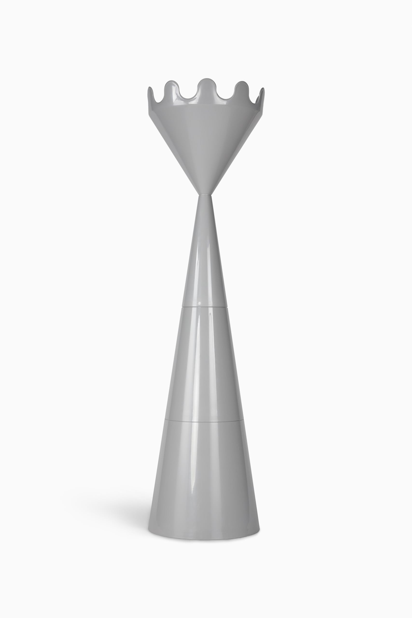 SCACCO MATTO GRIGIO Appendiabiti da terra by Servettocose