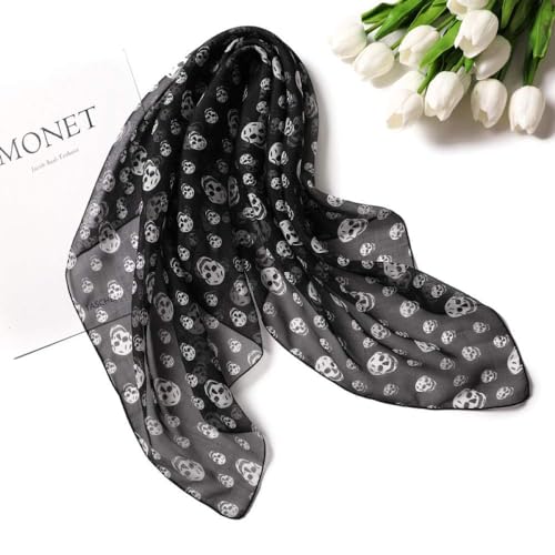 Foulard en soie imprimé léopard gaze mince de mûrier fashion