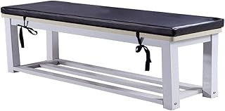 MOTT - Cuscino imbottito per panca in pelle sintetica con cerniera, imbottitura in legno impermeabile, per sedia da pranzo da 2, 3, 4 posti, 80 x 30 cm