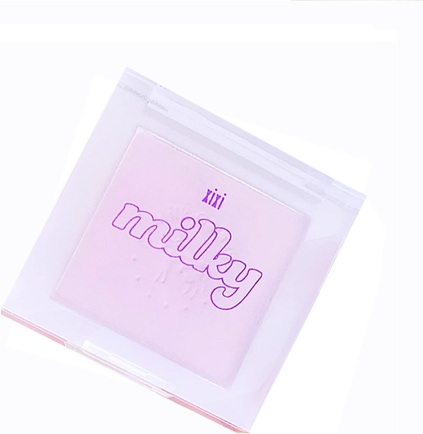 Blush Palette, Milk Galaxy Soft Mist Blush Monochrome Blush Palette Matte Vitality Nude Makeup Rouge Repair Blush Portable Daily Light Makeup Pink Tender Girl Beautiful Woman (Taro Paste)