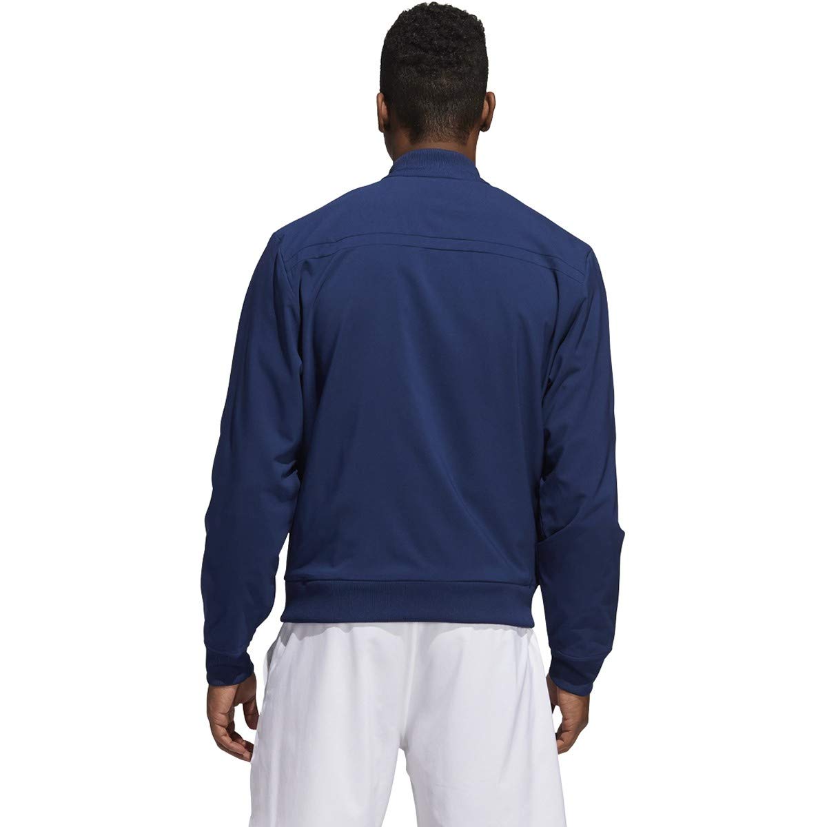 adidas Urban Bomber Jacket - Men's Casual 2XL Team Navy Blue/White