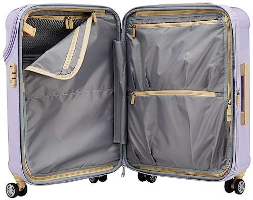 ACTUS スーツケース ソフィー パープル 本体サイズ:約63×45×27(32)ｃｍ