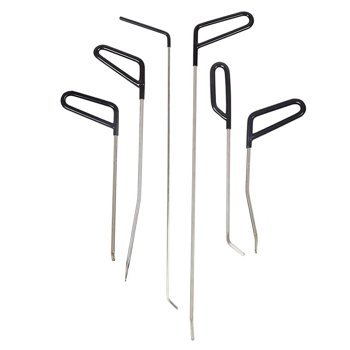 Paintless Dent Repair Rods Tools Stainless Steel Kits for Car Auto Body Dents Hail Damage Removal