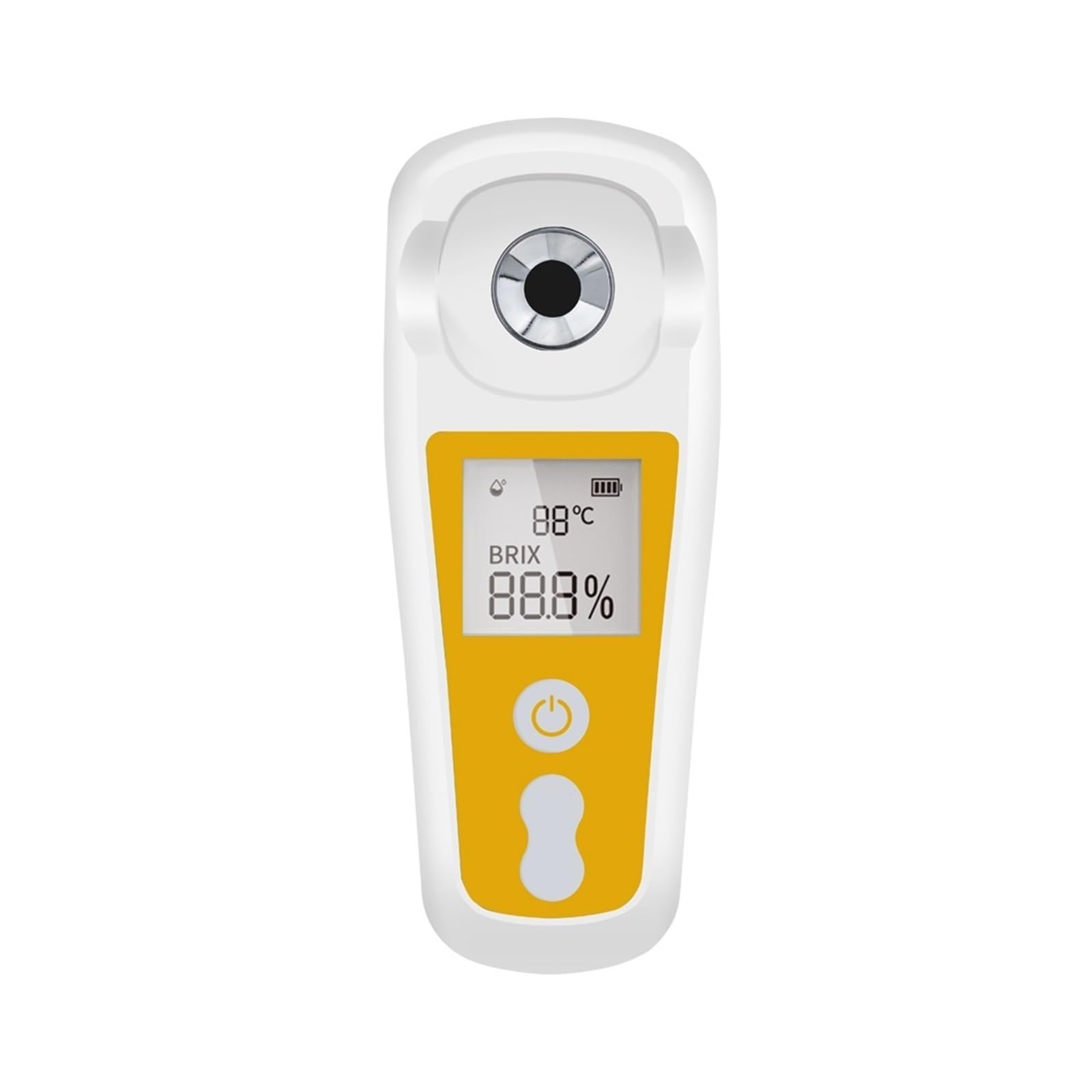 Refractómetro Digital Medidor De Azúcar 0~35% Densímetro Sacarímetro For Probador Concentración Cerveza Vino Fruta MedicióN De PrecisióN(GD317)