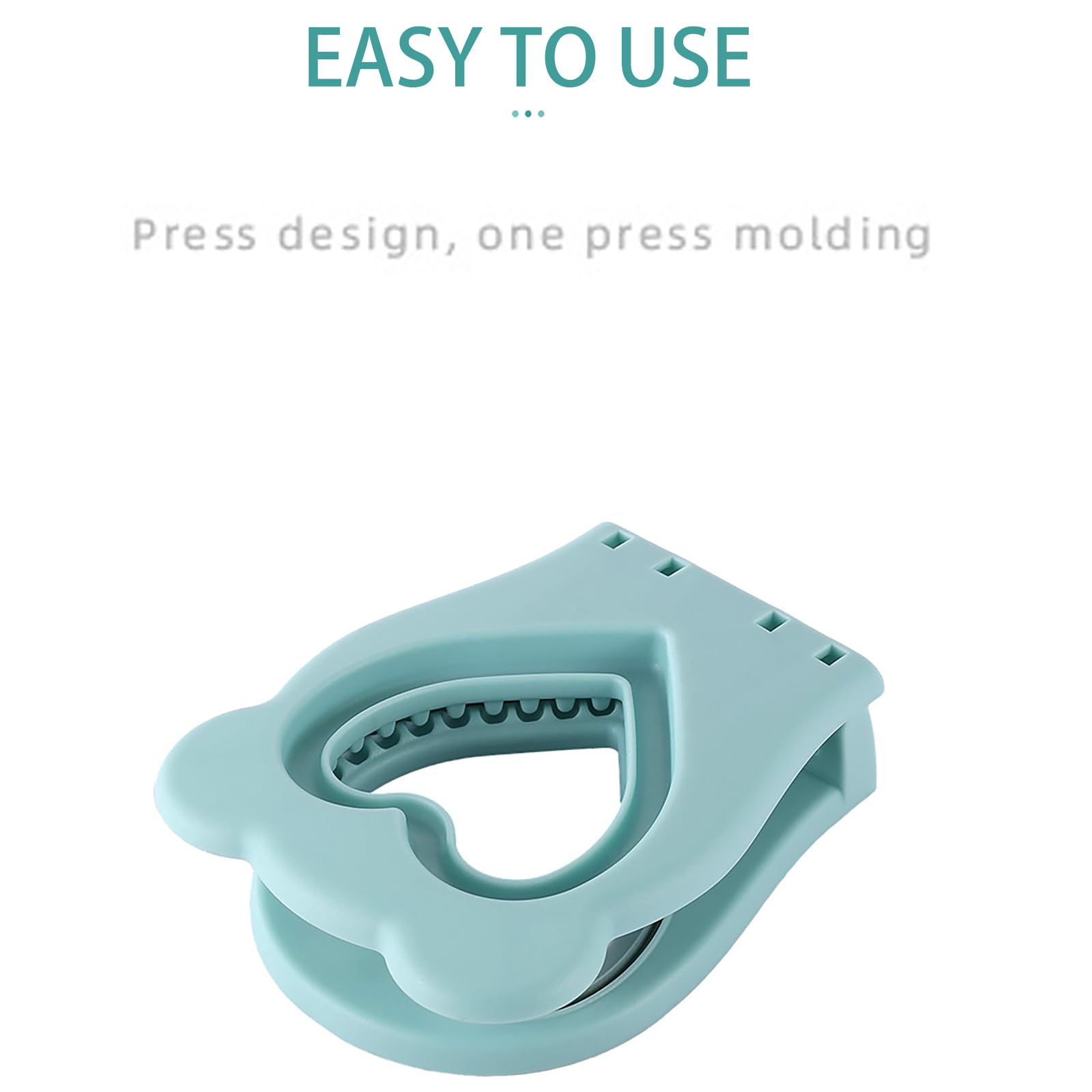 Sandwich Cutter, Sandwich Cutter e Sigillante a Forma di Cuore, Taglierina Tascabile per Sandwich per Lunchbox e Colazione, Blu