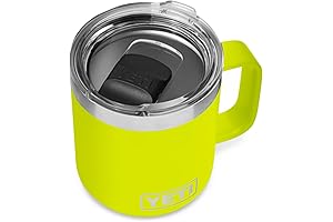 Rambler 10oz Stackable Mug: Chartreuse Yeti for the Wild