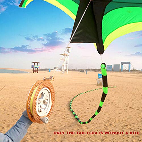 PiggiesC 10m/32ft 3D Kite Tube Tail Nylon Kite Flying Accessories Outdoor Sports Toy