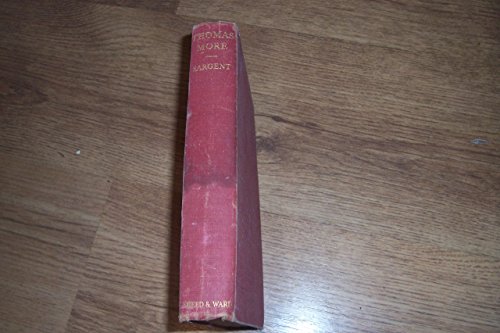 Thomas More B0017WTO6G Book Cover