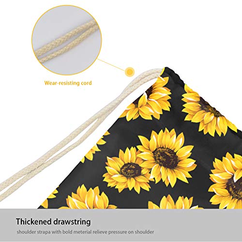 Mumeson French Bulldog Pattern Drawstring Backpack Gym Bags Outdoor Travel Sport Casual Rucksack Gifts For Kids Women Men #TOP4