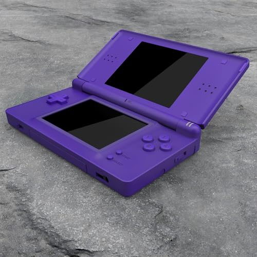 Image of eXtremeRate Purple Replacement Full Housing Shell for Nintendo DS Lite, Custom Handheld Console Case Cover with Buttons, Screen Lens for Nintendo DS Lite NDSL - Console NOT Included