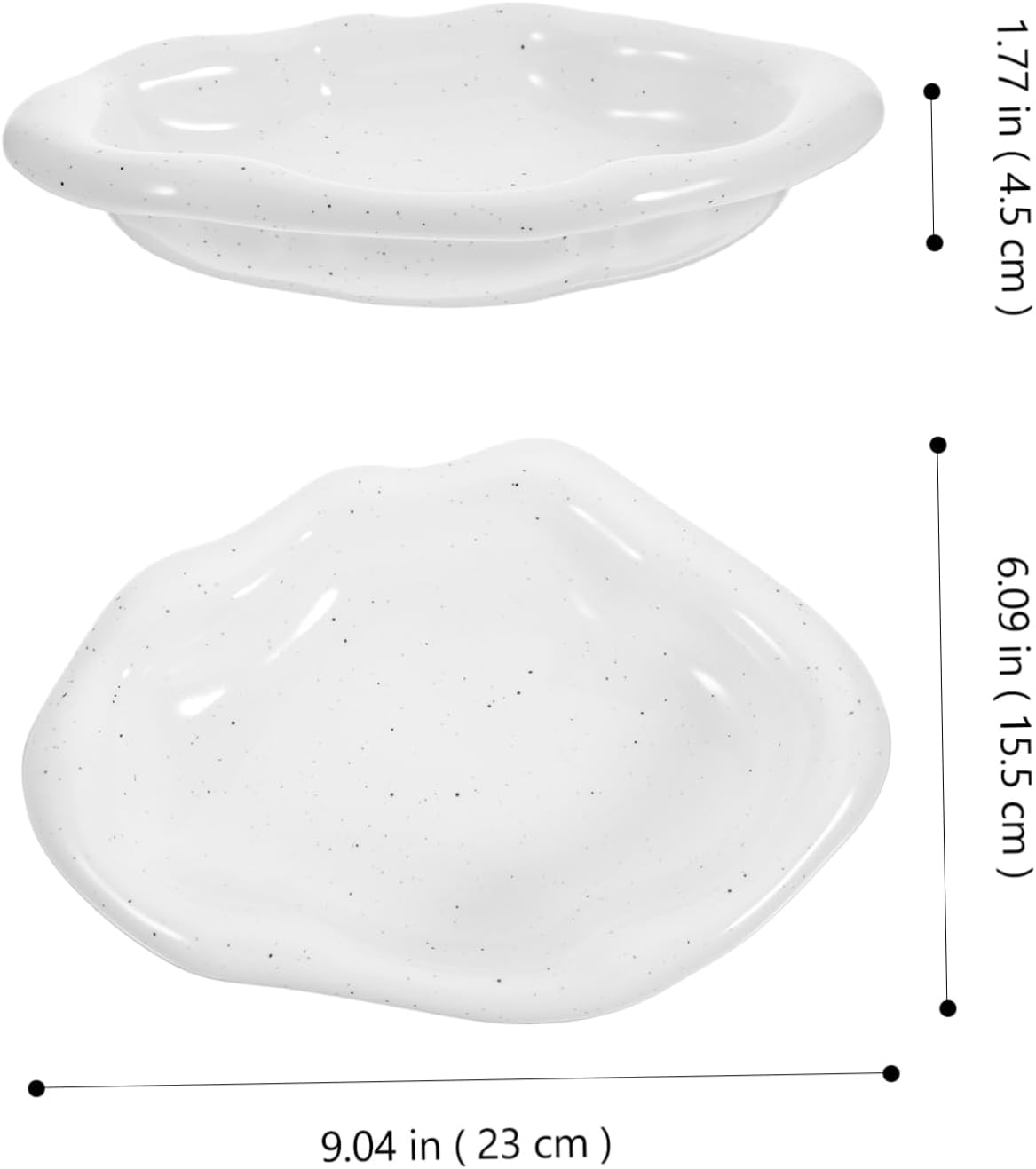 Cloud Shaped Ceramic Jewelry Tray Decorative Storage Dish for Rings Earrings Necklaces Multi Functional Organizer for Food and Jewelry for Dressing Tables