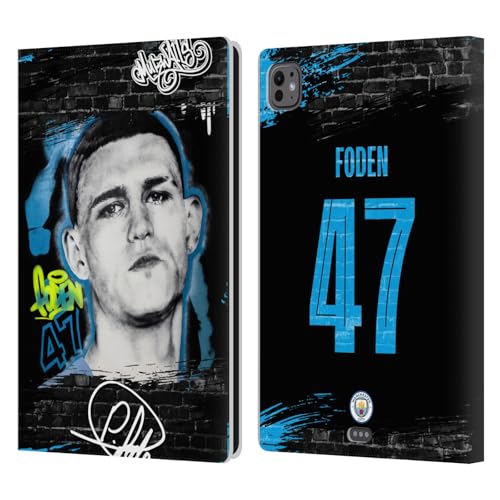 Étui iPad Pro 11 M4/M5 Anti-Rayures Manchester City Phil Foden Housse Portefeuille