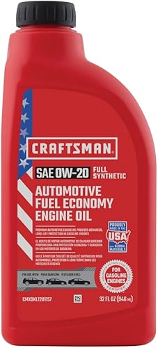 Miniatura 2 de CRAFTSMAN Kit completo de cambio de aceite sintético 0W-20 de 3.5 cuartos de galón compatible con Honda Insight Hybrid 1.3L 2010-14 -En el kit: 3.5