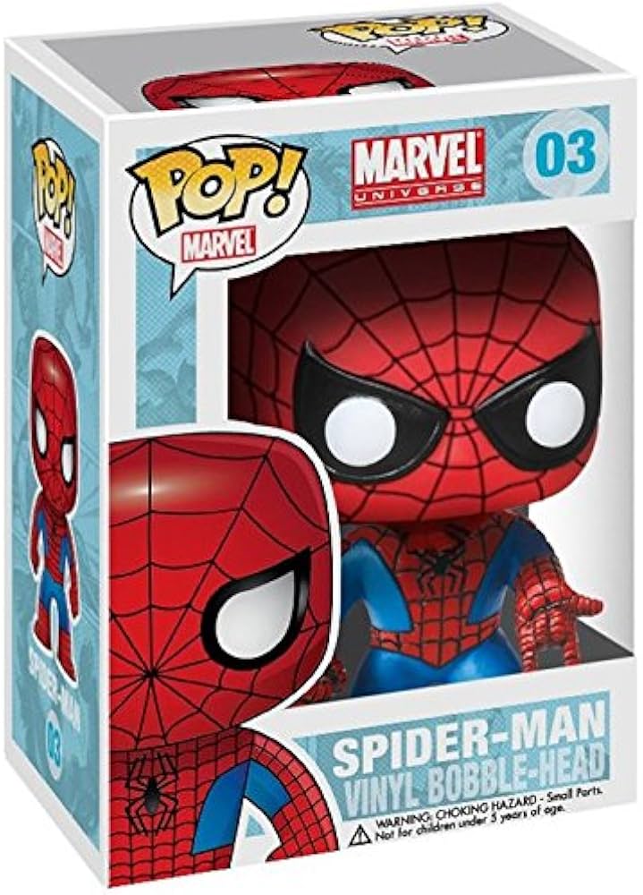 Amazon.com: Marvel POP Spider-Man #3 Funko Pop! Vinyl Figure