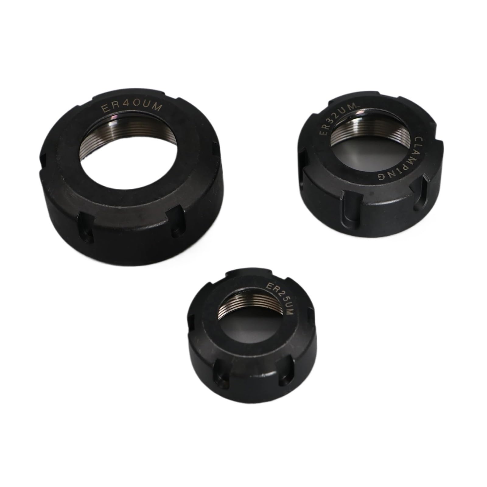 Ozliyy Er20m Nut(M24x1.0p) Er Nut Collet Porca Tools Er8 Er11 Er16 Er20 Er25 Er32 Er40 Am Um High Precision Engraving Machine(Er20m Nut(M24x1.0p))