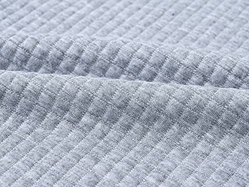 Yundobop Men's Pullover Hoodies Plaid Jacquard Long Sleeve Drawstring Hipster Casual Hooded Sweatshirts with Kanga Pockets - Image 7