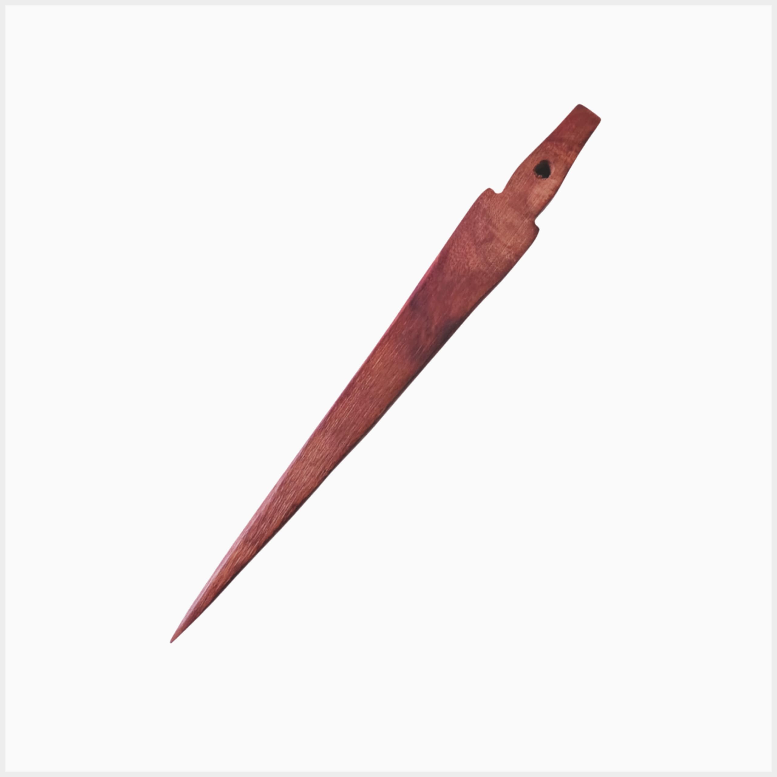 Paniyaram Flipper Stick (2 Pieces) - 16 cm Length - Wood Pappadam Spatula - Gentle Grip - Wooden Aappam Stick Turner - Kuli Paniyaram Rod - Paniyaram Picker - Heat Resistant-image-19