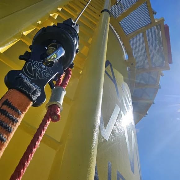 Kong Italy Frog ANSI Quickdraw, Aluminum Auto-Locking Connector with 120mm Sling, Triple Action ANSI Z359.12 Certified, Made in Italy