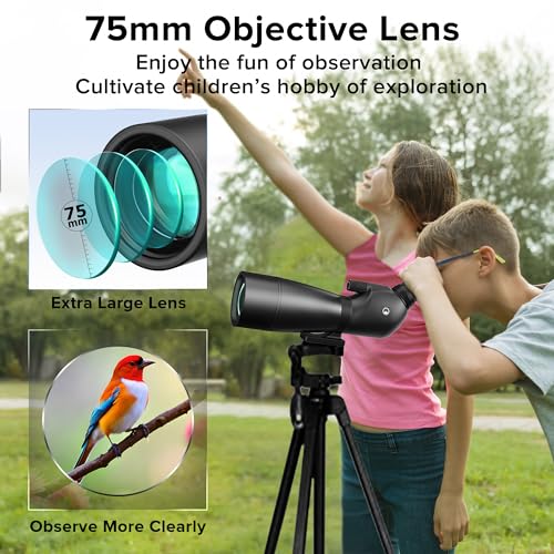Urbancoast Spotting Scope, Urbancoast 25-65X75Mm Spotting Scopes With Full Size Tripod thumb #2