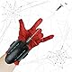 Spider Web Shooter Toy 2.0 Upgrade-Action und Licht mit Fernbedienung - Superhelden-Spinnennetz-Projektionsspielzeug, ideal für Spinnennetzkämpfe und Rollenspiele (LED-Version)