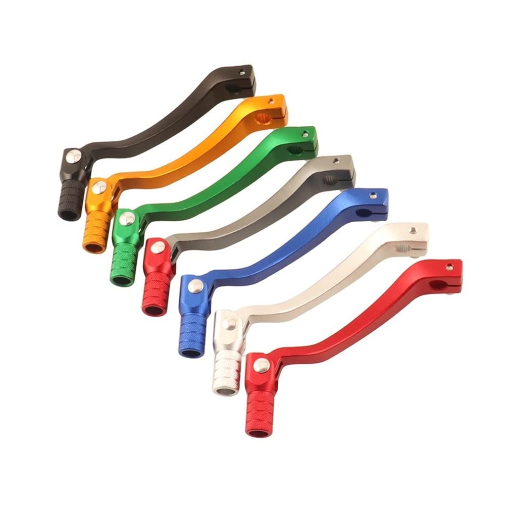 Palanca de cambios plegable para motocicleta Kayo, CNC, plegable, de aluminio, para motocicleta, ATV, Dirt Bike, Pit Bikes (color: R)
