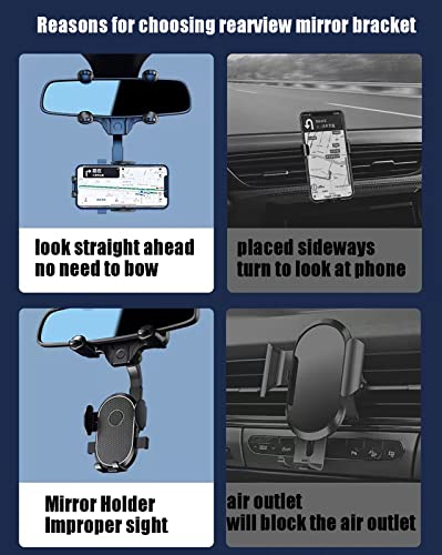 Exbrith Specchietto rRetrovisore auto porta