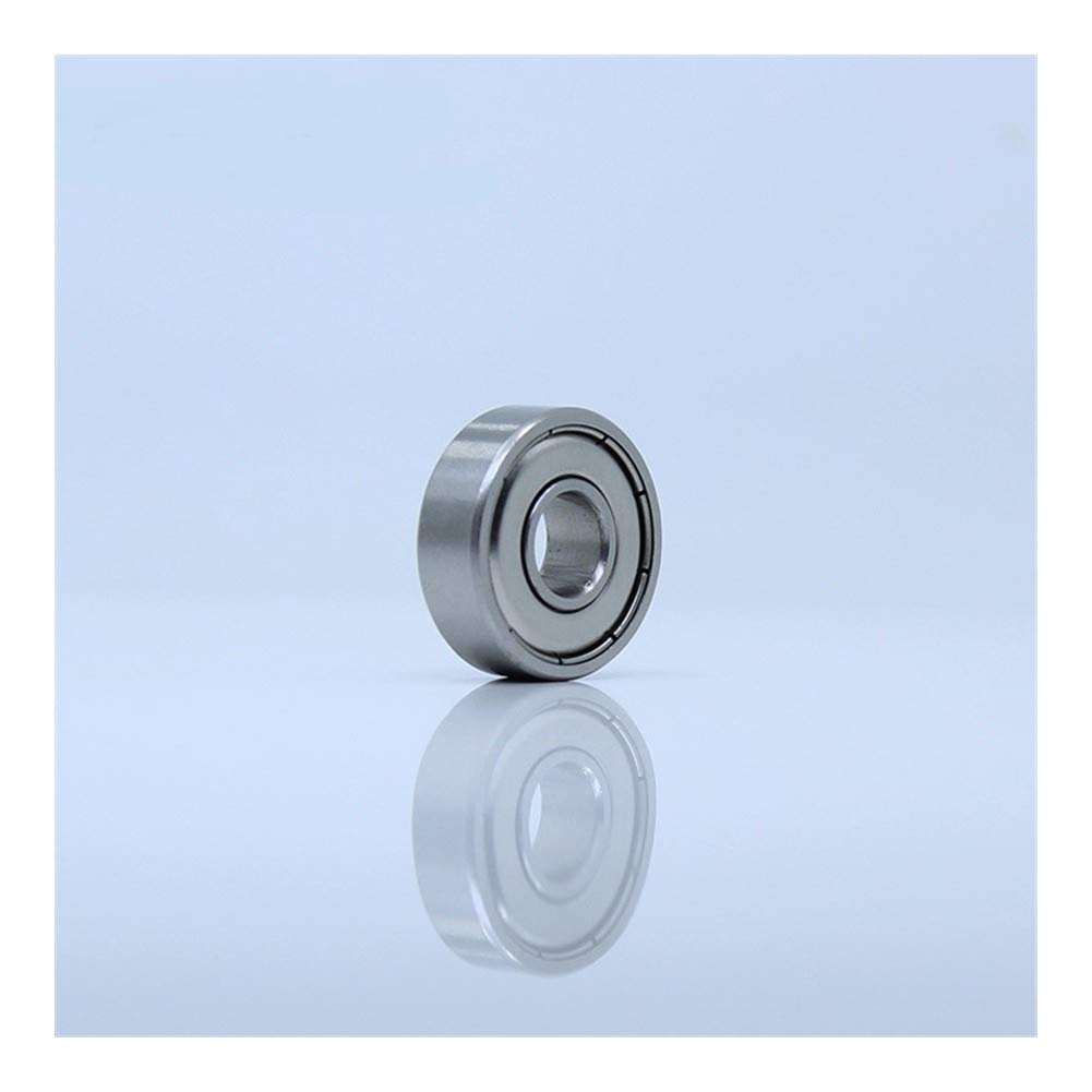 ZBJGBUIA S609ZZ Miniature Deep Groove Ball Bearing ABEC-1 440C Roller Stainless Steel S609Z S609 Z ZZ Bearings 9 * 24 7 mm