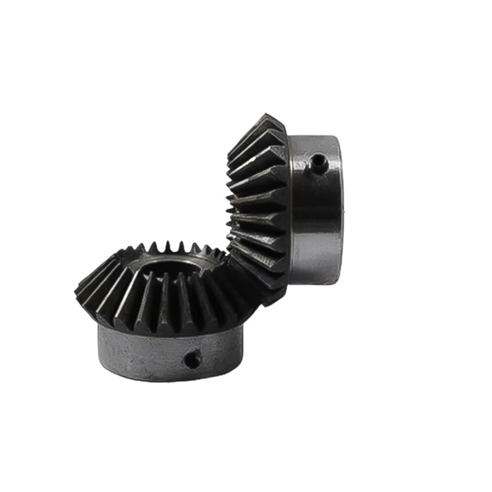 WEKONUMEX Bevel Gear, Steel Straight Bevel Gear 1.5 Module 20 Teeth 8-16mm Bore 90 Degree Screw M5 Pack Of 2(8mm)