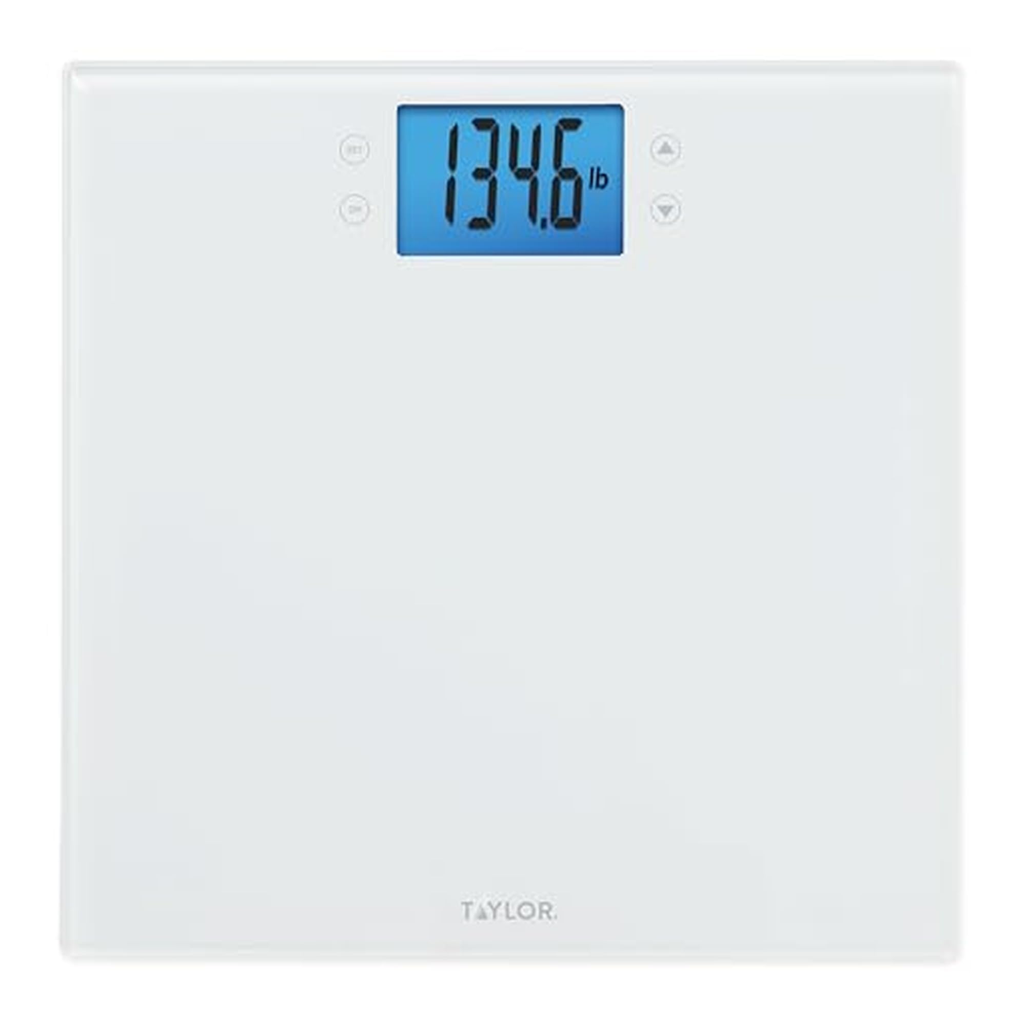Taylor Báscula digital de composición corporal con Cal-Max, báscula de baño para peso corporal, mide grasa corporal, agua corporal y porcentajes de masa muscular, reconocimiento de 4 usuarios