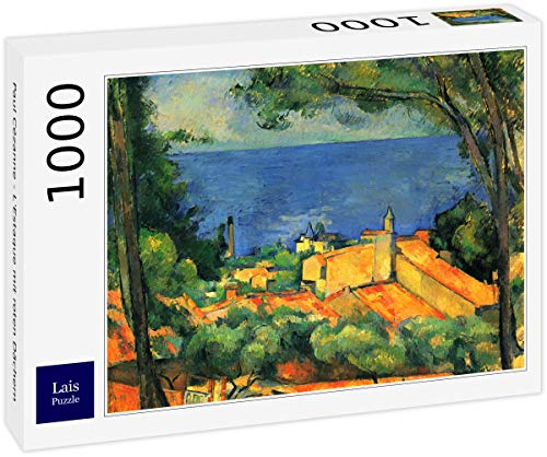 Lais Puzzle Paul Cézanne - L'Estaque aux toits Rouges 1000 Pieces