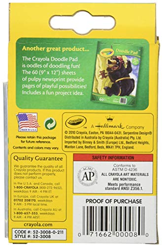 Crayola Crayons, 8 Count (Pack of 6) - image 2