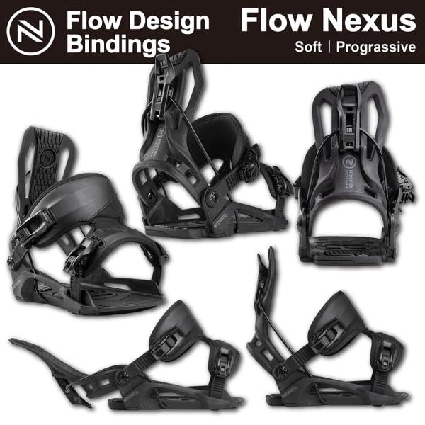 Amazon | スノーボード バイン ビンディング NIDECKER FLOW DESIGN
