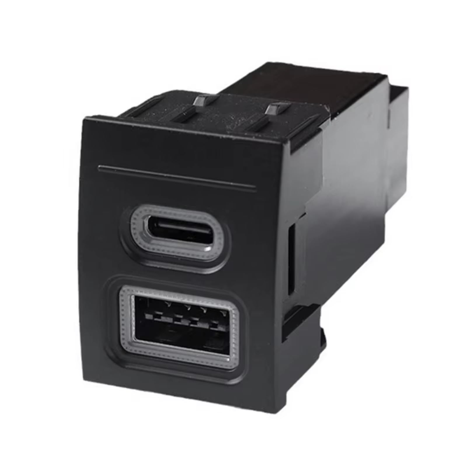 Compatible Avec VW Pour Polo 9n Pour Polo 9n3 2004-2011 Adaptateur D'alimentation De Charge USB Double QC3.0 Type C PD Prise De Téléphone De Voiture AUX Remplacement Voiture Port