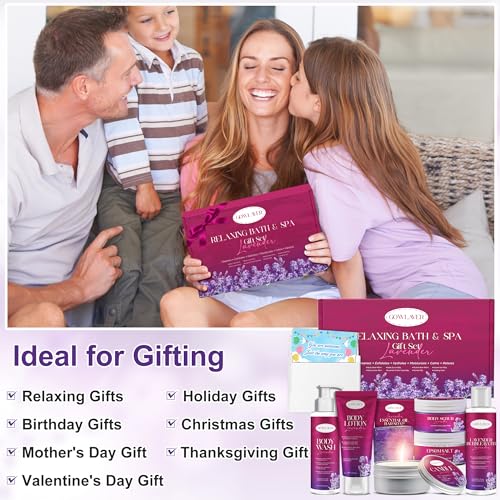 spa gifts for womenrelaxing bath set amp stress relief body wash self care packagesecret santa christmas stocking stuffers gifts women birthday her mom sister wife friend valentine mothers day