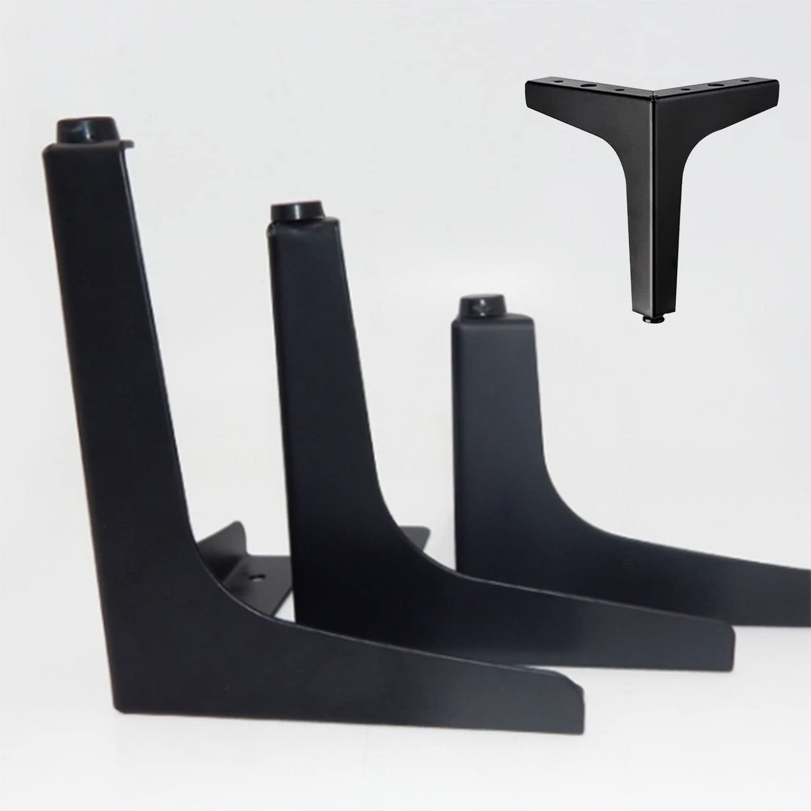 Patas para muebles triangulares que solucionan la inestabilidad de sofás y mesas de salón
