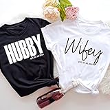 Hubby And Wifey Shirt, Husband And Wife Shirts, Honeymoon Shirts For Couples, Mr And Mrs Shirts, Personalized Couple Option