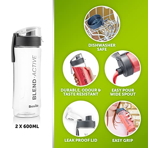 Breville Blend Active Personal Blender with 2 Portable Bottles - Image 6