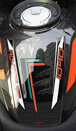 Autocollant 3D moto réservoir résine protection KTM 1090 Adventure labelbike