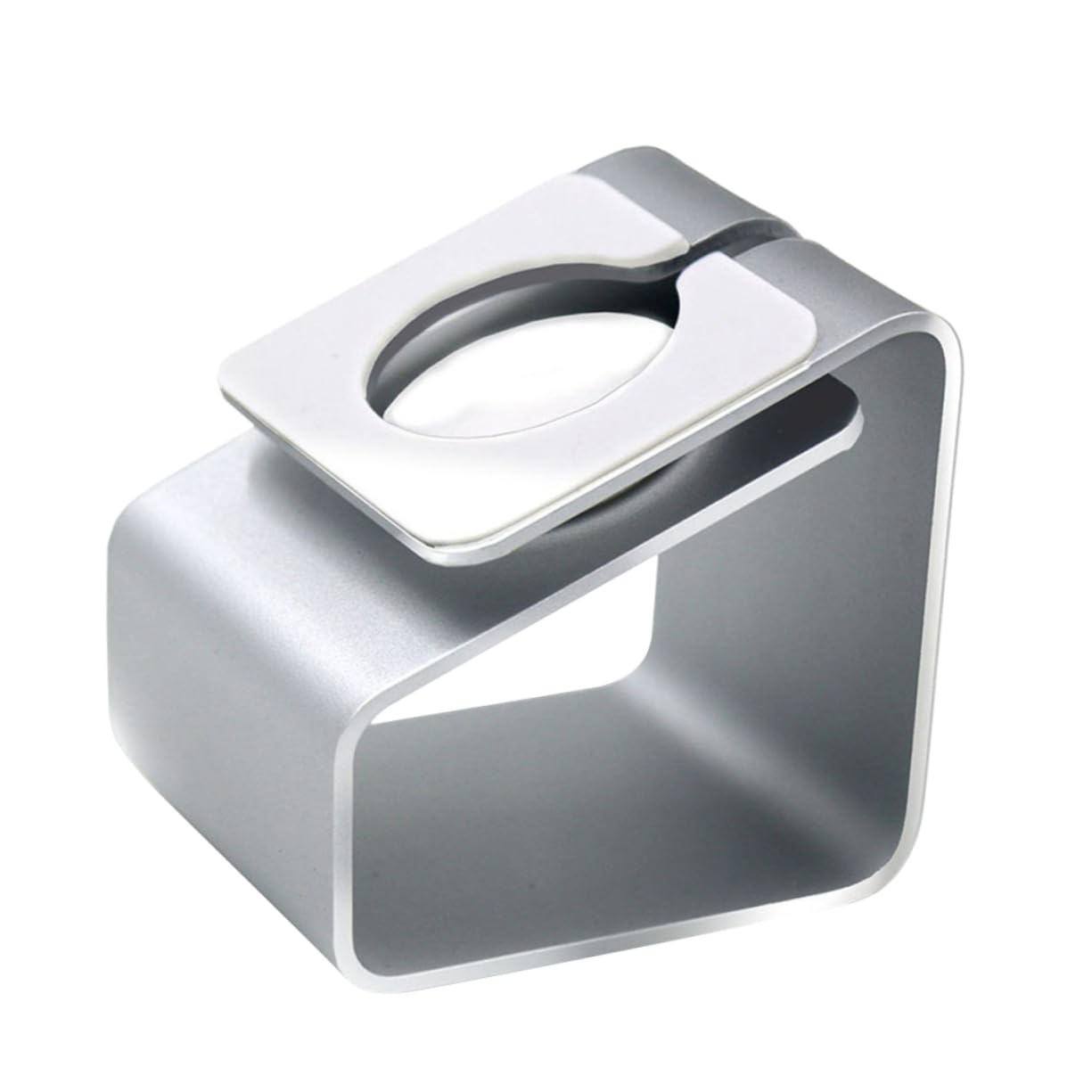 DOITOOLSilver Docking Station for Watch Charger for Watch Charging Dock for Watch Charging Stand for Watch