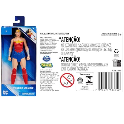 SUNNY, DC, Boneca da Mulher Maravilha, 24 cm