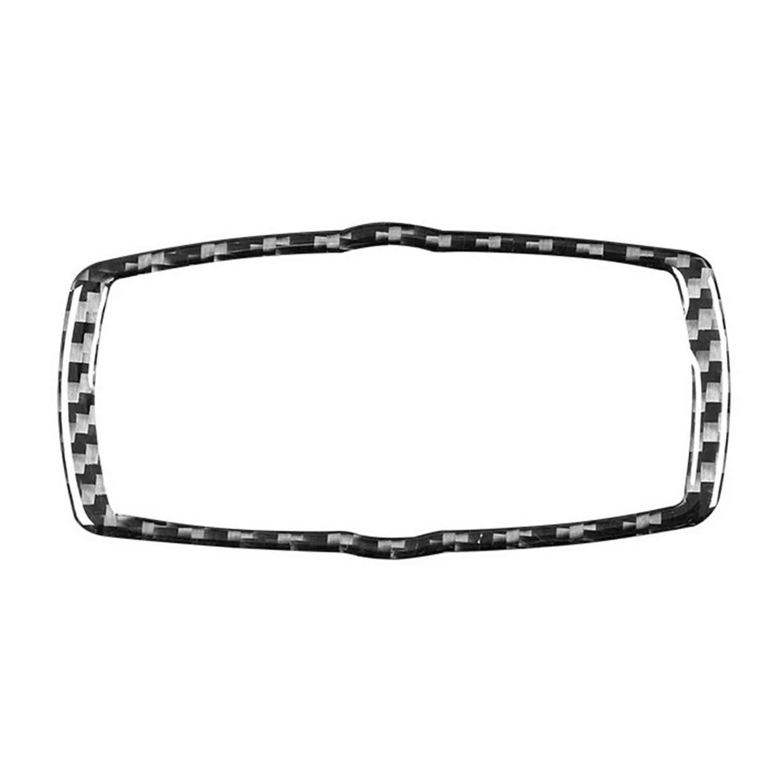 THXZINGLWG Compatible for BMW 5 Series E60 2008-2010 Car Interior Accessories Carbon Fiber Interior Car Headlight Switch Trim Frame Cover Stickers(TYPE5)