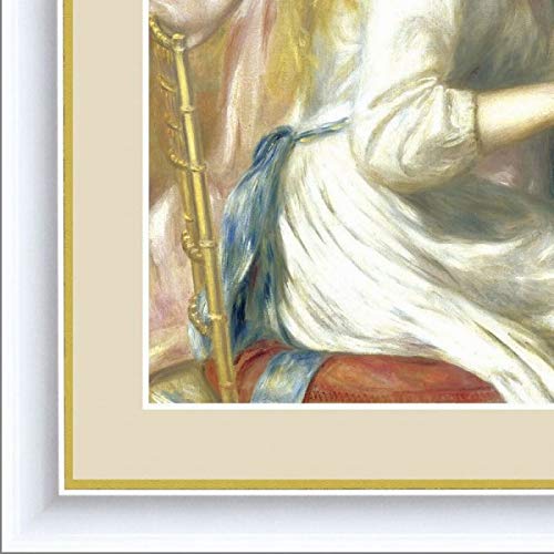 Amazon.co.jp: ルノワール『ピアノに寄る少女たち』高精彩工芸画