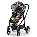 Kiddy Evostar 1 | Kompakter Tandem-Kinderwagen ab 6 Monate | Zwillingskinderwagen | Geschwisterwagen | DLX Kollektion | Street Jungle