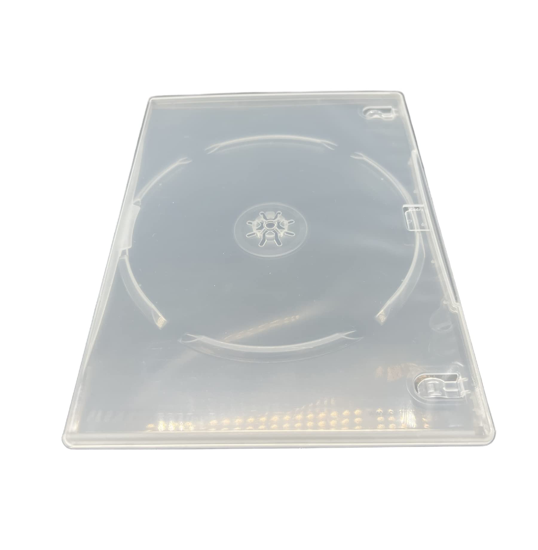 100 x singolo trasparente slim 7 mm dorso DVD/CD/BLU RAY