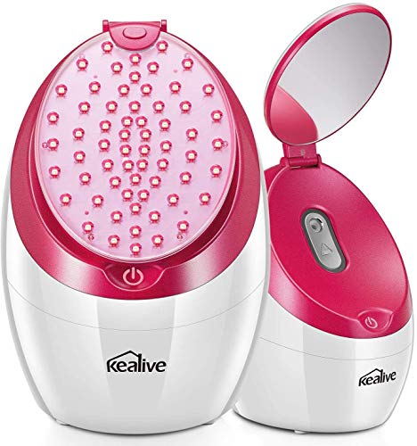 Vapeur Facial, Kealive Nano Ionic Sauna Facial Home SPA Brume Chaude Hydratant Nettoyage, Blackheads Soins Thermique Vapeur pour Humidificateur de Visage Pores de Sauna.