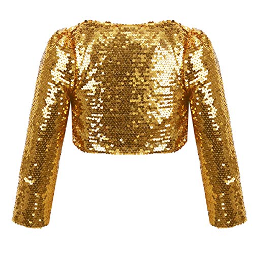 Toddler Kids Girls Sparkle Sequins Cardigan Bolero Shrug Bridesmaid Wedding Flower Dress Jacket Coat2
