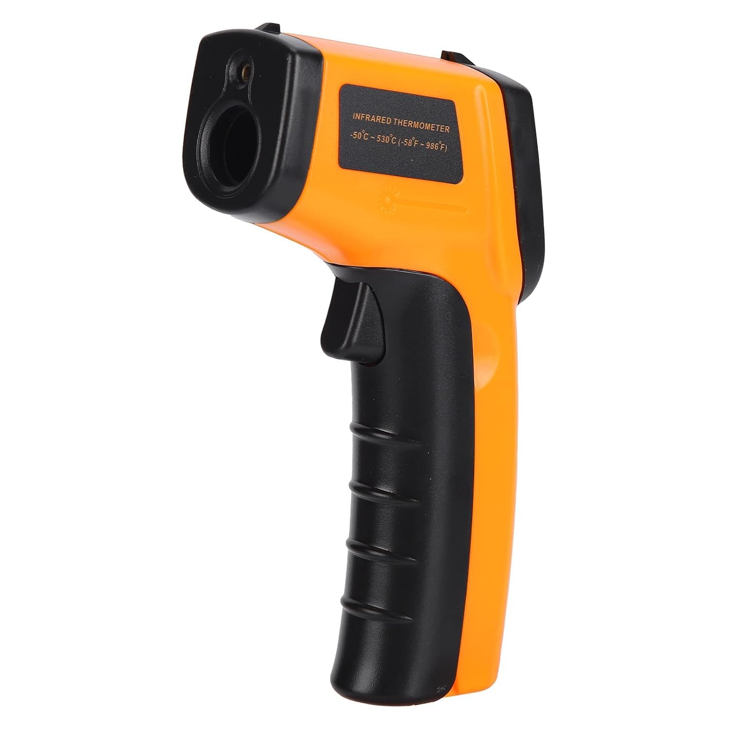 LABART Laser Infrared Thermometer Non-Contact Digital Temperature Gun-50°C to 400°C(-58°F to 752°F) IR Thermometer for Industrial, Kitchen Cooking, Ovens (Orange) Plastic 3
